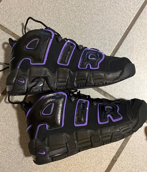 Air Jordan Uptempo Outfit, Nike Uptempo Purple, Nike Uptempo Black, Nike Air Uptempo Shoes, Nike Uptempo Sneakers, Adidas Adi2000, Retro 11 Concord, Perfume Sweet, Purple Swag