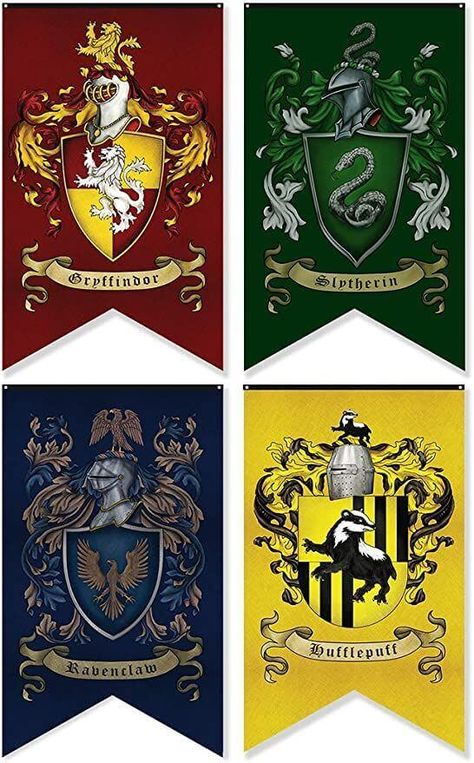 55+ Unique Harry Potter themed baby shower Ideas (Free Printable included) Harry Potter Banner, Harry Potter Theme Birthday, Imprimibles Harry Potter, Stile Harry Potter, Cumpleaños Harry Potter, Slytherin Ravenclaw, Ravenclaw Hufflepuff, Harry Potter Bday, Harry Potter Nursery