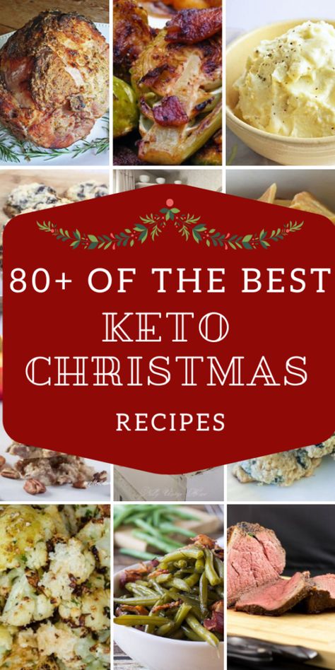 80+ Low Carb & Keto Christmas Recipes Low Carb Winter Recipes, Bariatric Holiday Recipes, Keto Winter Recipes, Virta Recipes, Bariatric Puree, Keto Christmas Dinner, Christmas Recipe Ideas, Diet Cookies Recipe, Keto Christmas Recipes