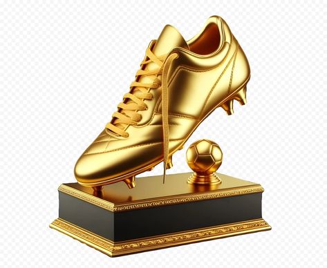 Golden Boots, Old Trophies, Shoes Png, Star Trophy, World Cup Trophy, Football Trophies, Golden Shoes, Trophy Design, Usa Soccer Women