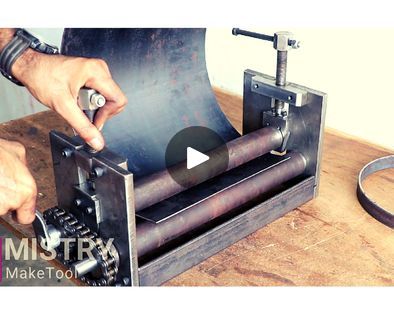 130K views · 2.6K reactions | Make A Sheet Metal Roller Bender | metal, sheet metal | How to make a metal sheet roller bender:- https://www.mistrymaketool.com/make-a-sheet-metal-rolling-machine/ | By Mistry MakeTool | Facebook Billy Regal Hack, Sheet Metal Roller, Sheet Metal Bender, Metal Bender, Metal Shaping, Metal Fabrication Tools, Metal Bending Tools, Fabrication Tools, Metal Workshop