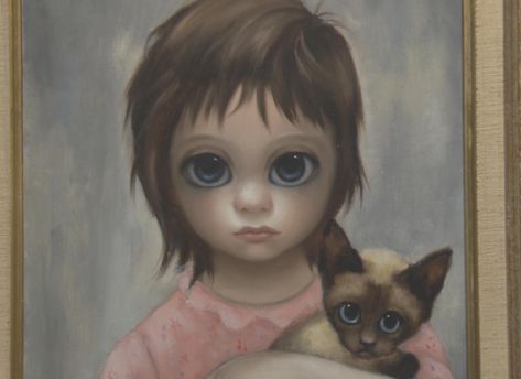 Big Eyes Margaret Keane, Keane Big Eyes, Big Eyes Paintings, Margaret Keane, Big Eyes Artist, Eyes Art, Hawaiian Art, Big Eyes Art, Eye Painting