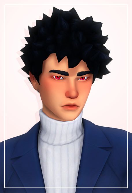 (óuò') Balage Hair, Zoella Hair, Spikey Hair, Male Hairstyles, Sims 4 Anime, Male Hair, Sims 4 Body Mods, Spiky Hair, Zoella