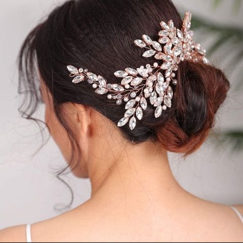 Old Hollywood Vintage, Downton Abbey Party, 1920's Wedding, Boho Bridal Hair, Hollywood Vintage, Vintage Headpiece, Pearl Headpiece, Feather Hair Clips, Crystal Hair Comb