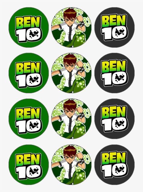 Ben 10 Stickers, 10 Birthday Party, Ben 10 Cake, Ben 10 Birthday Party, Ben 10 Party, Ben 10 Birthday, Game Bingo, Birthday Party Game, Ben & Ben