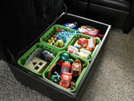 Crates for Toy Box Organization Toy Box Organization, Dollar Store Organizing Ideas, Toy Organization Diy, Diy Box Crafts, Toy Room Organization, Box Organization, Diy Toy Storage, Diy Organizer, Dollar Store Diy Organization