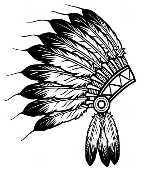 Indian feather hat - The Indian Feather Hat. From the gallery : Native Americans. Keywords : Feather. Just Color : Discover all our printable Coloring Pages for Adults, to print or download for free ! Chiefs Headdress, Indian Hat, Indian Feathers, Native American Headdress, Native American Symbols, Indian Headdress, American Symbols, Desenho Tattoo, Indian Chief