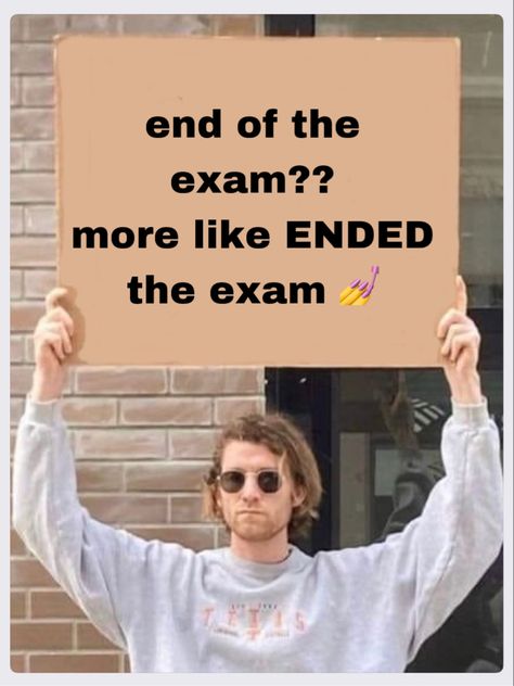 #exams #baddie #relatable #goodluck #meme #aesthetic #tiktok #whisper #instagram #facebook Exams Over Meme, Exam Meme, Exams Finished, Done Meme, Ugly Meme, Exam Memes, Pass My Exams, Exams Memes, Tiktok Whisper