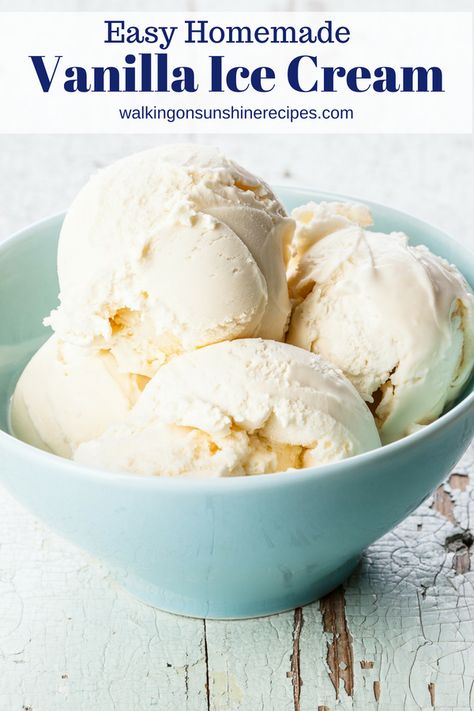 Coconut Sorbet Recipe, Home Made Ice Cream Recipes, Homemade Vanilla Ice Cream Recipe, Home Made Ice Cream, Homemade Sorbet, Coconut Sorbet, Sorbet Recipe, Sorbet Ice Cream, Vanilla Ice Cream Recipe