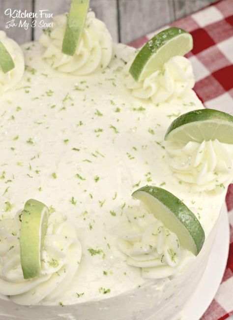 Margarita Cake Recipe, Best Frosting, Margarita Cake, Alcohol Cake, Cake Form, Yoghurt Cake, Cake Piping, Lime Cake, Vanilla Recipes