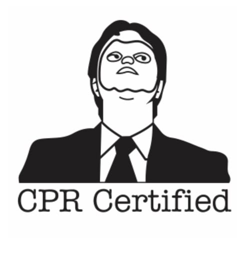 Cpr Certified, Top Brands Logo, Office Jokes, Pen Ideas, Funny Vinyl Decals, The Office Show, Funny Art Prints, Interior Artwork, Funny T Shirt Sayings