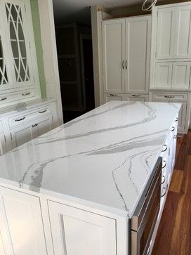 Countertop Decision-Cambria Brittanicca vs Ella Cambria Queen Anne Quartz Countertops, Brittanicca Cambria Quartz, Ella Quartz Countertop, Brittanica Cambria Quartz Countertops, Cambria Ella Quartz, Cambria Brittanicca Quartz, Cambria Ella, Kitchen Soapstone, Countertop Waterfall