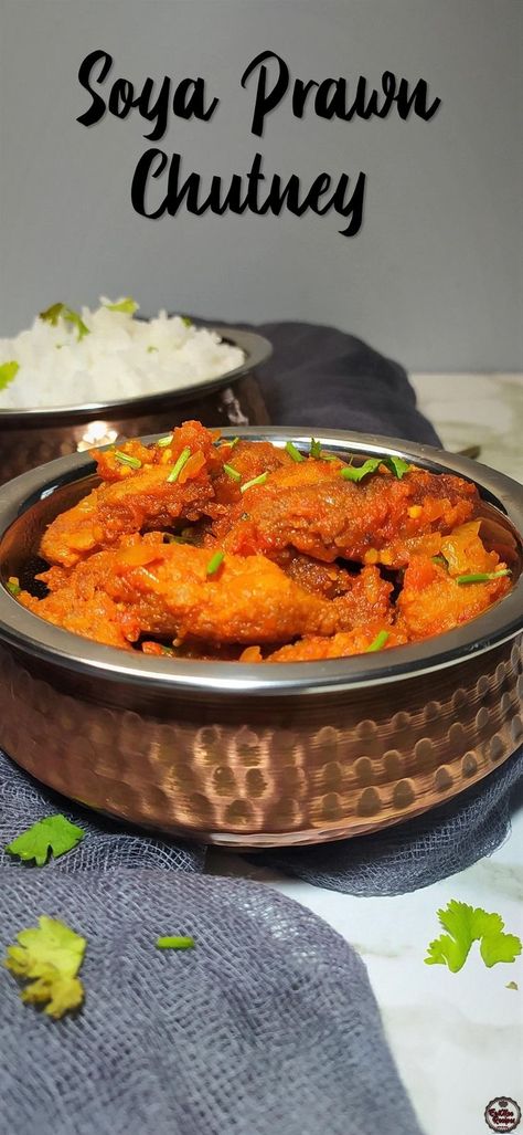 Soya Prawn Chutney Recipe: https://youtu.be/UvXEPCBb2NA

Soya Prawn Chutney is a great way to spruce up veggie days.
This Indian dish is common in South Africa & when I was a kid, I actually thought these were really meaty prawns. It is a simple dish which is great for vegetarian & vegans as it is also a great source of protein. Soya Chunks Recipe Indian Curries, South Indian Prawn Recipes, Soya Chunks Curry, Sri Lankan Vegetable Curry Recipes, Sri Lankan Vegetable Curry, Prawn Recipes, South African Recipes, Chutney Recipes, Recipe Steps