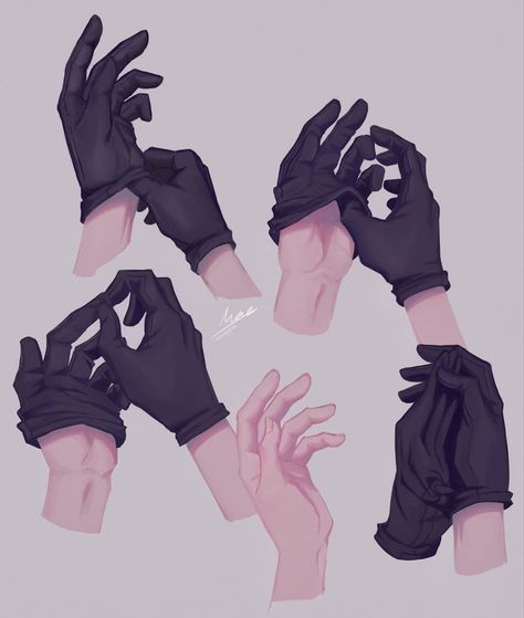 Hands Anatomy, Drawing Of Hands, Hands Step By Step, Gloves Drawing, Hands Tutorial, Hands Drawing, Draw Hands, Drawing Hands, Anime Hands