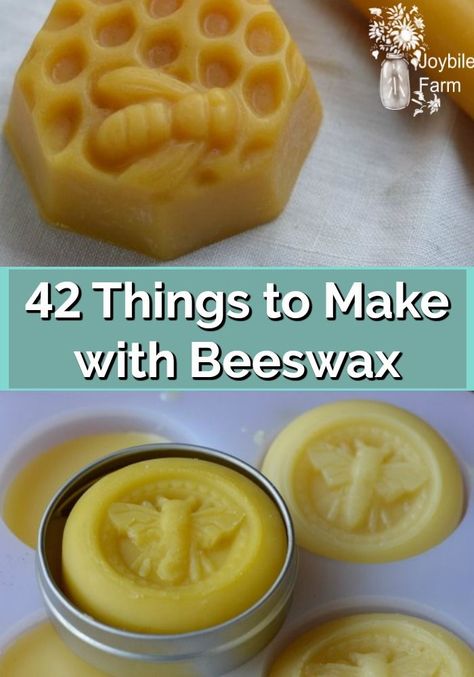 Bee Candles Diy, Things To Make With Beeswax Simple, Uses For Beeswax Pellets, Things To Do With Beeswax Pellets, Beeswax Cosmetics Diy, Beeswax Skincare Recipes, Beeswax Gifts Diy, Things To Make With Beeswax Pellets, Diy Beeswax Thread Conditioner