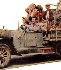 The Beverly Hillbillies Truck Irene Ryan, Max Baer, Donna Douglas, Buddy Ebsen, Beverly Hillbillies, The Beverly Hillbillies, Movie Cars, Cars Movie, Fbi Agent