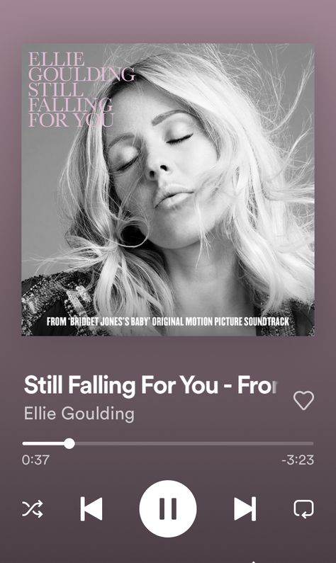 Bridget Jones Baby, Still Falling For You, My Love Song, Bridget Jones, For You Song, Ellie Goulding, Love Songs Lyrics, Cute Wedding Ideas, All Songs