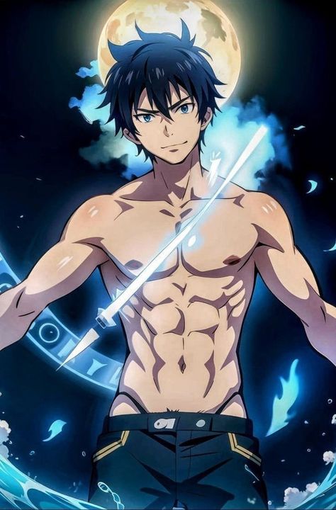 Blue Exorcist Characters, Blue Exorcist Cosplay, Blue Exorcist Rin, Blue Exorcist Anime, Exorcist Anime, Tom Y Jerry, Rin Okumura, Blue Anime, Anime Version