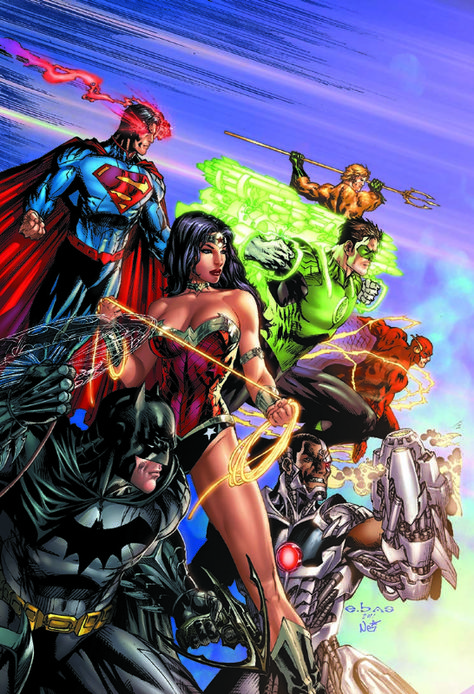 Justice League New 52, Movie Heroines, Dc Comics Poster, Justice League Art, Dr Fate, Batman Green Lantern, Comics Cover, Greg Capullo, Super Friends