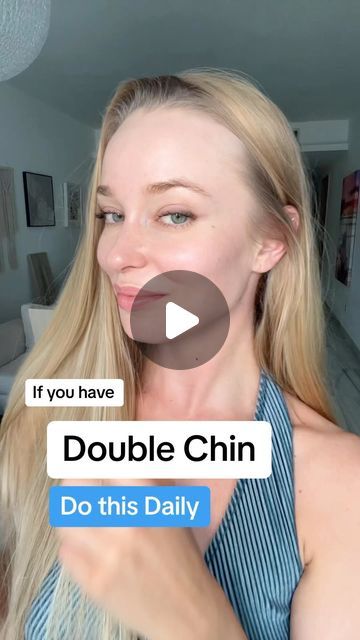 Anastasia on Instagram: "Looking to get rid of your double chin and get a defined jawline? An undefined jawline is often about muscle tone and fluid retention under the jaw. It’s crucial to keep your tongue on the upper palate, but it’s just as important to do simple massages to help drain the fluid. This daily technique creates a natural tightening effect, and you can do it anytime, anywhere in just 3 minutes! Stay consistent for visible results 💆‍♀️ #jawlinegoals #doublechin #facelift #beautytips#facemassage#selfcare#faceroutine" How To Get Rid Of Double Chin, Jawline Goals, Defined Jawline, Face Exercises, Fluid Retention, Stay Consistent, Facial Exercises, Muscle Tone, Face Yoga