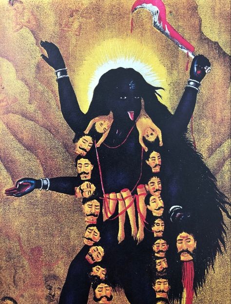 Kalika Mata, Goddess Illustration, Kali Tattoo, Arte Pulp, Goddess Magick, Indian Goddess Kali, Tantra Art, Mother Kali, Kali Mata