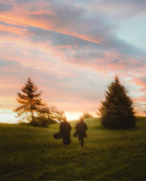 Couple Running Through Field, Couple Running In Field, Friends Running Aesthetic, I'll Be Waiting, Photography Cinematic, Couple Running, Music Album Covers, Couple Portrait, Album Cover Art