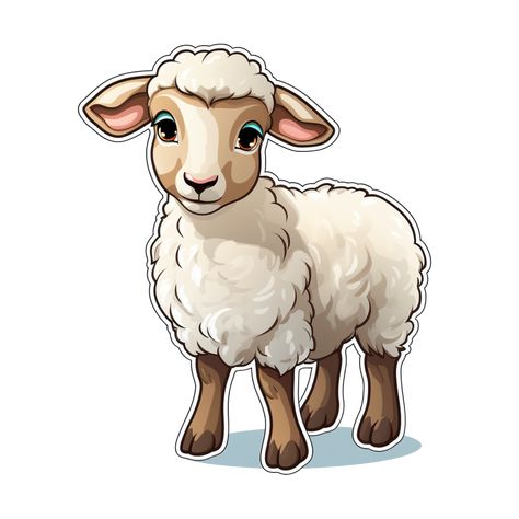 Sheep Activity, Sheep Clipart, Sheep Cute, Sheep Vector, Sticker Transparent, Kids Frames, The Sheep, Cityscape Photos, Logo Banners