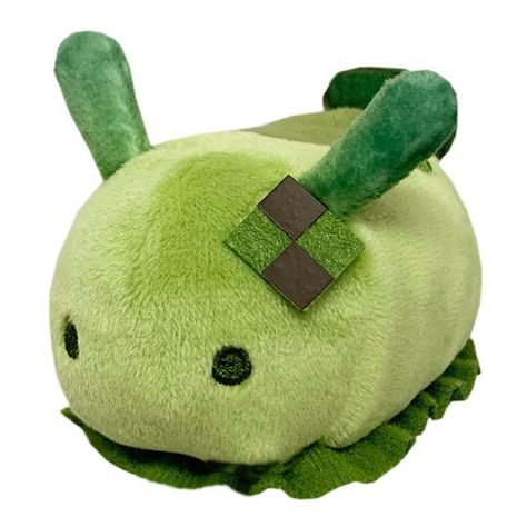 Green Rabbit Aesthetic, Green Plushie Aesthetic, Green Bunny Aesthetic, Minecraft Plushies Aesthetic, Cabbage Aesthetic, Plant Plushies, Green Plushie, Green Y2k Aesthetic, Creeper Plush