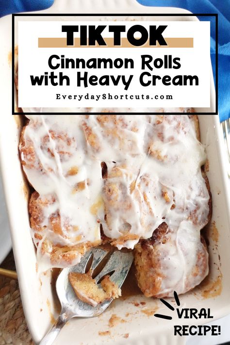 Easiest Cinnamon Rolls Ever, Cinnabon Copycat Recipe, Cinnabon Hack, Too Tok Cinnamon Rolls, Canned Cinnamon Roll Hacks, Cinnamon Roll Hacks Canned, Taste Of Home Best Cinnamon Rolls, Canned Cinnamon Roll Ideas, Cinnabon Cinnamon Rolls Copycat