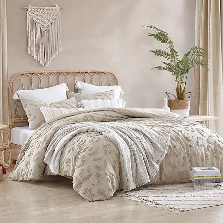 Dress your bed in the wildly sophisticated peri home chenille leopard bedding. The leopard spots that are raised with subtle texture. Tamed with a soft white hue so it plays well with others. Sleep soundly under the comfort of 100% cotton.# Pieces In Set: 3Included: 1 Comforter(s), 2 King Sham(s)Warmth Factor: MidweightBed Size: KingFill Weight: 8 oz. of FillBedding Measurements: 104 Width/Inches, 92 Length/InchesBedding Fiber Content: 100% CottonBedding Filling Content: 100% PolyesterFabric Des Leopard Bedding, Boho Shower Curtain, Bedrooms Decor, Striped Shower Curtains, King Comforter Sets, Queen Comforter Sets, Print Comforter, Master Bedrooms, The Leopard