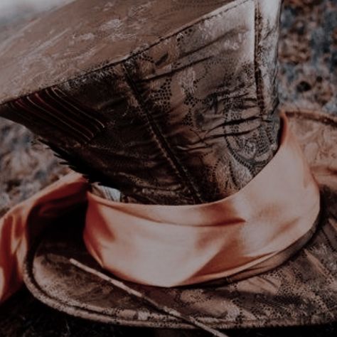 Hatter Aesthetic, Jefferson Ouat, Ouat Aesthetic, Heartless Marissa Meyer, Alice In Wonderland Hat, Go Ask Alice, Alice In Wonderland Aesthetic, Hat Aesthetic, Alice Madness Returns