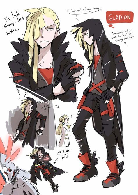 Gladion Pokemon, Gijinka Pokemon, Pokemon Game Characters, Pokemon Moon, Oc Pokemon, Pokemon Alola, Pokemon Oc, Funny Comic, Pokemon Ships