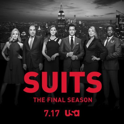 Katherine Heigl on Instagram: “Ready to suit up? The final season of #Suits is just over a month away! Tune in Wednesday, July 17 at 9/8c for the premiere! @suits_usa” Suits Tv Series, Donna Paulsen, Sarah Rafferty, Suits Usa, Gina Torres, Sean Leonard, Suits Tv Shows, Suits Tv, Suits Series