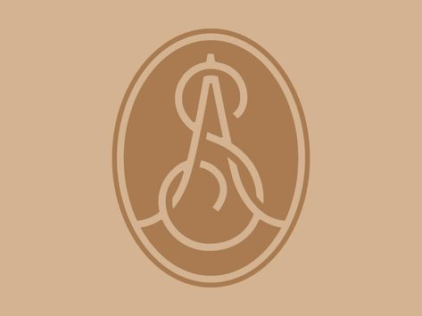 AS A S Monogram, As Monogram, Sa Logo, Beauty Salon Branding, Letter A Monogram, Letter A Logo, Logos Vintage, Logo Monogramme, Vintage Logos