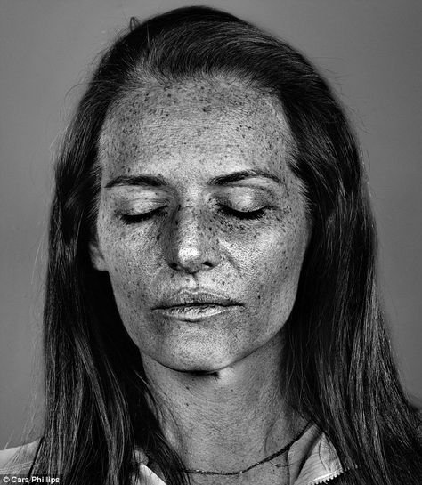 Keeping that youthful glow: To minimize skin damage, doctors recommend avoiding the sun and using sunscreen Photos Of Faces, Light Highlights, Sun Damaged Skin, Ultraviolet Light, Past Present Future, Sun Damage, Photo Series, Lee Jeffries, Age Spots