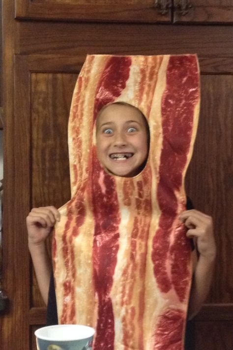 My bacon costume Bacon Costume, Bacon, Halloween