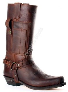 Mens Heeled Boots, Brown Biker Boots, Mens Biker Boots, Cowboys Boots, Bota Country, Men In Heels, Mens Dress Boots, Harley Softail, Estilo Country