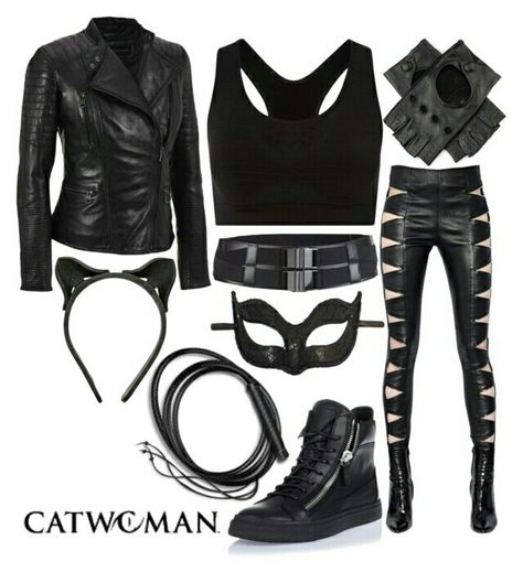 Catwoman Costume Inspo Catwoman Inspired Outfit, Diy Catwoman Costume, Catwoman Halloween Costume, Catwoman Outfit, Comicon Costume, Catwoman Costume, Fleet Ilya, Catwoman Cosplay, Rogues Gallery