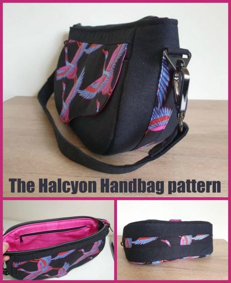 Handbag Sewing, Cross Body Bag Pattern, Purse Sewing, Wallet Sewing Pattern, Handbag Sewing Patterns, Purse Sewing Patterns, Shoulder Bags Pattern, Sewing Projects Clothes, Pattern Purse