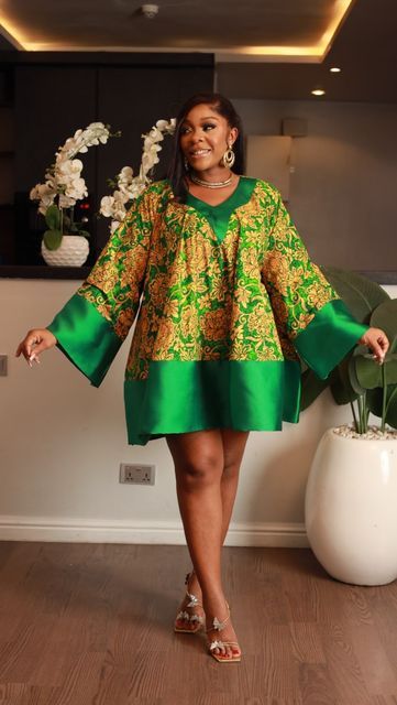 Classy Gowns For Ladies, Modern Gown Design, Short Free Gown Styles, Free Short Ankara Gown Styles, Short Free Gown Ankara Styles, Latest Ankara Designs For Ladies, Free Short Gown, Short Free Gown, Fat Dress