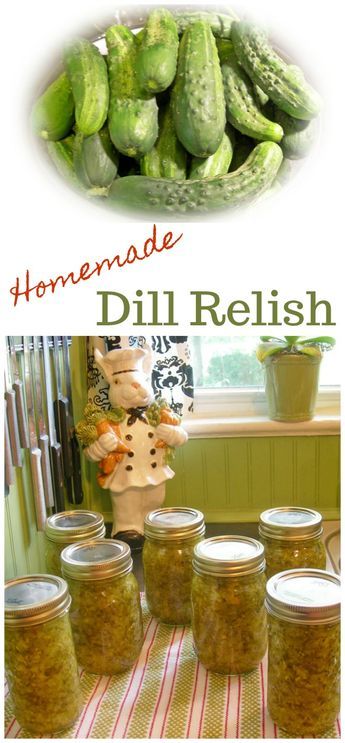 Once you make this homemade dill relish, you'll never go back to store bought! Homemade Dill Relish, Homemade Dill Pickles, Dill Relish, Homemade Pickles Dill, Homesteading Tips, Dill Pickle Recipe, Easy Canning, How To Make Pickles, Carb Cycling Diet