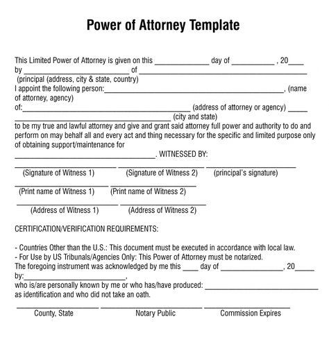 Free Printable Power of Attorney Forms (Word or PDF) Durable Power Of Attorney Form Free Printable, General Power Of Attorney Form Free Printable, Power Of Attorney Form Free Printable, Living Will Template Free Printable, Living Will Template, Family Emergency Binder, Retirement Activities, Estate Planning Checklist, Power Of Attorney Form