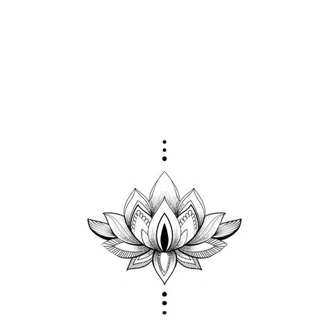 Lotus Mandala Design Tattoo, Lotus Tattoo Back Of Arm, Upside Down Lotus Tattoo, Lotus Tramp Stamp, Tattoo Ideas Earthy, Lotus Flower Tattoo Sternum, Lotus Flower Sternum Tattoo, Sternum Tattoo Lotus, Lotus Tattoo Men