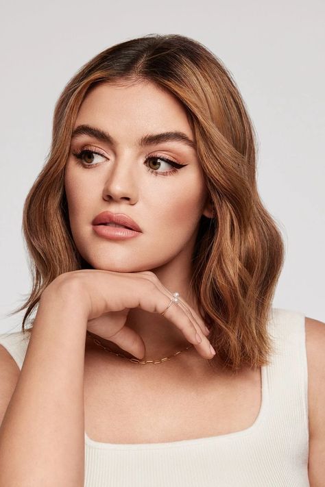 Lucy Hale Photoshoot, Lucy Hale Pretty Little Liars, Imogen Poots, Lucy Hale, Drawing Inspo, Side Profile, Color Care, Attractive People, Pretty Little Liars