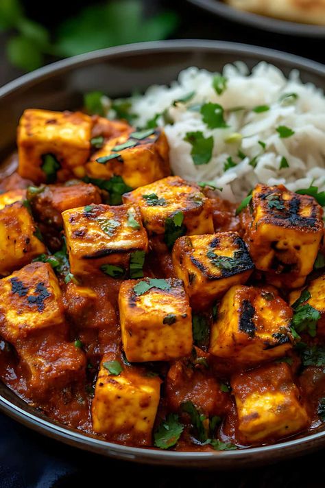 Mouth-watering Achari Paneer made with a delicious homemade achari masala. It is spicy, bold, and big on flavour. Make this for your friends and family and you are sure to impress them. Delicious Indian Food Recipes, Indian Dinner Menu, Vegetarian Inspiration, Indian Pickles, Indian Night, Achari Paneer, Krishna Mandir, Paneer Dishes, Food Indian