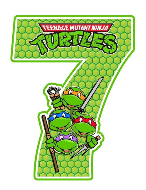 Ninja Turtle Cake Topper Printable, Ninja Turtle Printables, Ninja Turtles Cake Topper, Ninja Turtles Printables, Ninja Turtle Cake Topper, Michelangelo Ninja Turtle, Crochet Ninja Turtle, Ninja Turtle Invitations, Ninja Turtle Birthday Cake