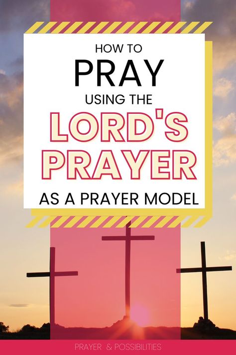 How To Pray For Beginners, The Lord’s Prayer, Prayers For Teenagers, The Lord's Prayer For Kids, Lords Prayer Crafts, Devotional Ideas, Prayer Topics, Prayer For Our Children, Midnight Prayer