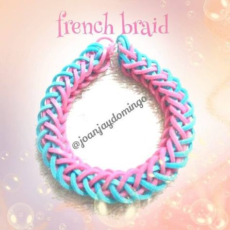 French Braid Bracelet French Braid Bracelet, Loom Band Bracelets, Braid Bracelet, Band Bracelets, Loom Band, Rainbow Loom Bracelets, Loom Bands, Loom Bracelets, Rainbow Loom