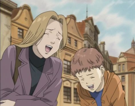 Anime: Monster (naoki urasawa) Madhouse Anime, Nina Fortner, Monster Naoki Urasawa, Anna Liebert, Naoki Urasawa, Moshi Monsters, Netflix Anime, Anime Monsters, 90s Anime