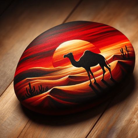 Stone Art Painting Nature, Stone Painting Ideas Creative Rock Art, Pebble Art Ideas Inspiration, Acrylic Painting Rocks, Beach Art Painting, Painted Rock Animals, Stone Art Painting, Panda Art, Wood Painting Art